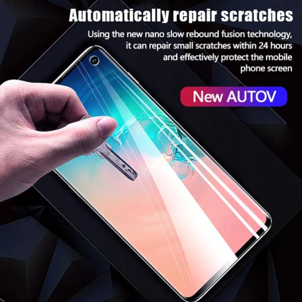 2 Sets Screen Protector For Samsung Galaxy S25 Ultra S25 Ultra Plus S24 Ultra Plus S23 S22 S21 S20 Plus Ultra A54 A34 A14 TPU Hydrogel Hydrogel Film 9H Hardness Self-healing Anti Bubbles