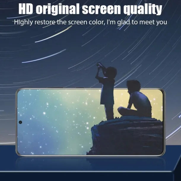 2 Sets Screen Protector For Samsung Galaxy S25 Ultra S25 Ultra Plus S24 Ultra Plus S23 S22 S21 S20 Plus Ultra A54 A34 A14 TPU Hydrogel Hydrogel Film 9H Hardness Self-healing Anti Bubbles