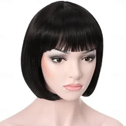 10 Short Straight Hair Flapper Cosplay Costume Bob Wig Halloween Wig St.Patrick's Day Wigs