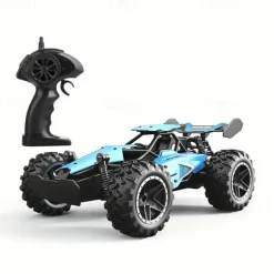 118 Small High-speed Off-road 2.4 G Remote Control Car Drifting 15KM/H Adapted To The Anti-collision Setting Of The Various Sections Of The Road Rubber Large Tire