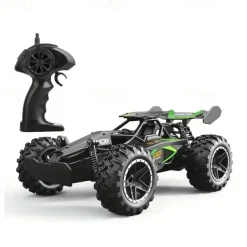 118 Small High-speed Off-road 2.4 G Remote Control Car Drifting 15KM/H Adapted To The Anti-collision Setting Of The Various Sections Of The Road Rubber Large Tire