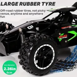 118 Small High-speed Off-road 2.4 G Remote Control Car Drifting 15KM/H Adapted To The Anti-collision Setting Of The Various Sections Of The Road Rubber Large Tire