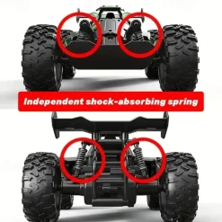 118 Small High-speed Off-road 2.4 G Remote Control Car Drifting 15KM/H Adapted To The Anti-collision Setting Of The Various Sections Of The Road Rubber Large Tire