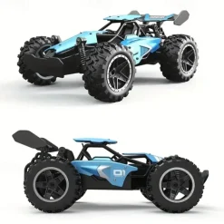 118 Small High-speed Off-road 2.4 G Remote Control Car Drifting 15KM/H Adapted To The Anti-collision Setting Of The Various Sections Of The Road Rubber Large Tire