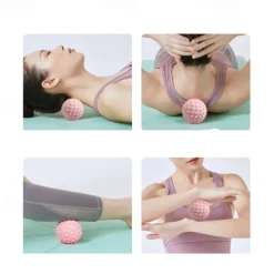 1 Spiky Massage Balls Hard & Soft Combo Stress Reflexology Porcupine Sensory Ball