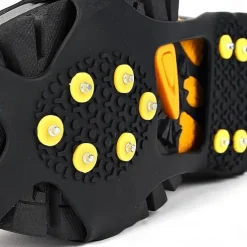 10 Studs Anti-Skid Shoe Cover Snow Road Wear-resistant Snow Claw Shoes Ice Climbing Shoe Spikes Grip Crampons Cleats Overshoes