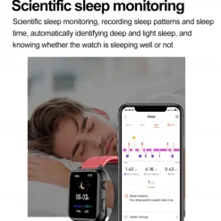 696 TK63 Smart Watch 1.91 inch Smartwatch Fitness Running Watch Bluetooth ECG+PPG Temperature Monitoring Pedometer Compatible with Android iOS Men Hands-Free Calls Message Reminder Custom Watch Face