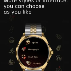 696 TN88 Smart Watch 1.43 inch Smart Band Fitness Bracelet Bluetooth Pedometer Call Reminder Sleep Tracker Compatible with Android iOS Women Men Hands-Free Calls Message Reminder IP 67 43mm Watch Case