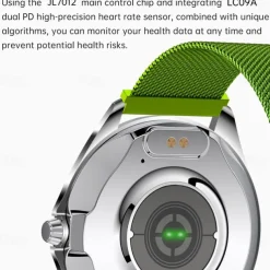 696 TN88 Smart Watch 1.43 inch Smart Band Fitness Bracelet Bluetooth Pedometer Call Reminder Sleep Tracker Compatible with Android iOS Women Men Hands-Free Calls Message Reminder IP 67 43mm Watch Case