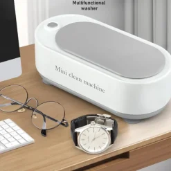 2022 Ultrasonic Cleaning Machine USB Mini Office Glasses Watch Jewelry Cleaning Multifunctional Cleaning Machine High Frequency Vibration Cleaning
