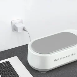 2022 Ultrasonic Cleaning Machine USB Mini Office Glasses Watch Jewelry Cleaning Multifunctional Cleaning Machine High Frequency Vibration Cleaning