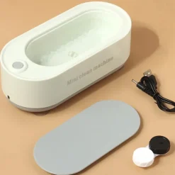 2022 Ultrasonic Cleaning Machine USB Mini Office Glasses Watch Jewelry Cleaning Multifunctional Cleaning Machine High Frequency Vibration Cleaning