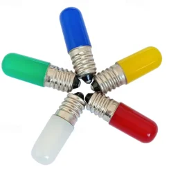 1.4 W LED Globe Bulbs 60 lm E14 T 2 LED Beads 180-240 V