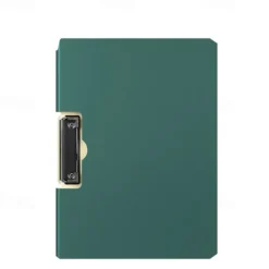 A4 File Folder Clipboard Writing Pad Memo Clip Board Double Clips Test Paper Storage Organizer Portable Pad School Supplies Offi
