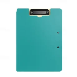 A4 File Folder Clipboard Writing Pad Memo Clip Board Double Clips Test Paper Storage Organizer Portable Pad School Supplies Offi
