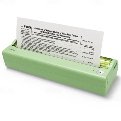 A4 ink-free Small Work Paper Office Portable Mini High Cleaning Brush Question Printer