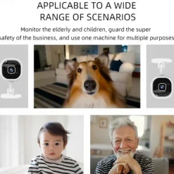 A3 IP Camera 1080P Mini Wireless Motion Detection Remote Access IR-cut Indoor Support 64 GB