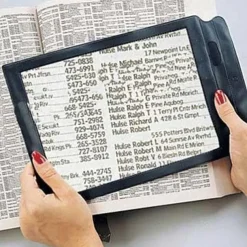 A4 Lenses Large Sheet Magnifier Magnifying Glass Book Reading Lens Page Glass Lens Magnification Aid Fresnel Lentes Magnifier