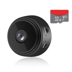 A9 Mini Camera 1080P IP Camera IR Night Magnetic Wireless Voice Video Surveillance Wifi Smart Home Security Camera with Safe Motion Detection Alarm Function Infrared Night Vision