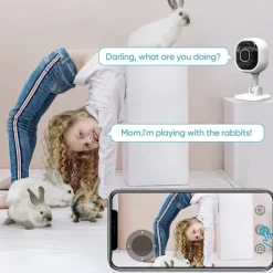 A3 1080P Surveillance IP WiFi Camera Mini Home Smart Two Way Intercom Survalance Camera Audio Video Night wifi Security Monitor