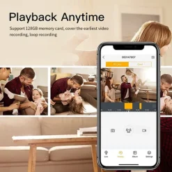 A3 1080P Surveillance IP WiFi Camera Mini Home Smart Two Way Intercom Survalance Camera Audio Video Night wifi Security Monitor