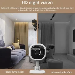 A3 1080P Surveillance IP WiFi Camera Mini Home Smart Two Way Intercom Survalance Camera Audio Video Night wifi Security Monitor