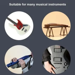 A8 UHF Wireless System Guitar Pickup Audio Transmitter Receiver for Electric Guitar Bass Violin Parts