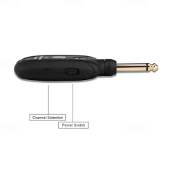 A8 UHF Wireless System Guitar Pickup Audio Transmitter Receiver for Electric Guitar Bass Violin Parts