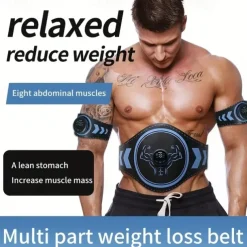 Abdominal Muscle Training Fitness Waist Belt For Fat Burning And Weight Loss Exercise Abdominal Trainer