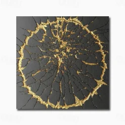 Abstract Wall Art Canvas Black Gold Geometric Prints and Posters Painting Modern Nordic Luxury Wall Art Living Room Home Decoration No Frame
