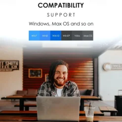 AC1300 USB3.0 Desktop Laptop WiFi Adapter,Dual Band Usb Network Card for PC,High Speed USB Wifi Dongle with Magnetic Dock,usb Wifi Signal Booster