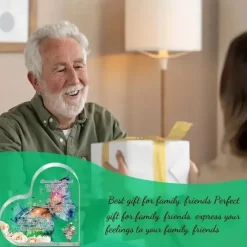 Acrylic Heart Plaque Christian Gifts For Women Men Faith Christmas Acrylic Paperweight Inspirational Religious Gifts Home Decor Room Decor Scene Decor Office Decor