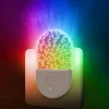 Acrylic Shaped LED Night Light Living Room And Bedroom Decoration Light Gradient Effect Of Color Light Eye Protection Without Flicker Uk Us Eu Power Plug 1pc