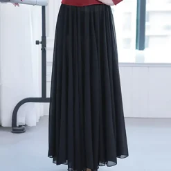 Activewear Skirts Solid Women's Training Performance High Chiffon
