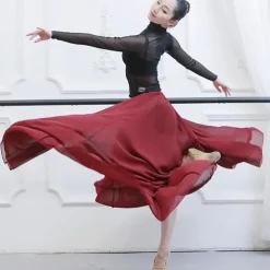 Activewear Skirts Solid Women's Training Performance High Chiffon