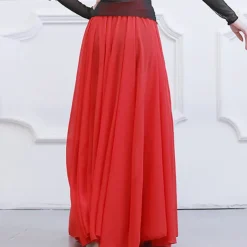 Activewear Skirts Solid Women's Training Performance High Chiffon