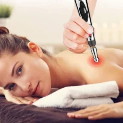 Acupuncture Pen 5 in 1 Electronic Acupuncture Pen Meridian Energy Pulse Massage PenMulti-Function Massage Pen Tools for Massage Energy Therapy Pain Relief1 x AA Battery (Not Included)