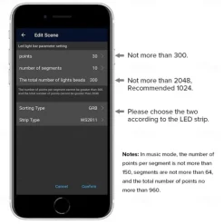 Addressable Dream color RGBIC WiFi Bluetooth LED Light Strip 5~10m 16.4~32.8ft Waterproof 5050SMD Work with Alexa Google Assistant