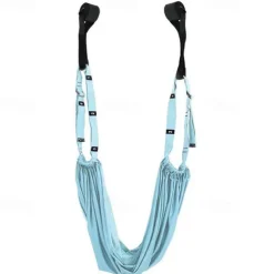 Adjustable Aerial Yoga Strap Elastic Stretch Door Hanging Yoga Belts Hammock Swing Fitness Handstand Rope Training Device For Women