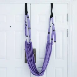 Adjustable Aerial Yoga Strap Elastic Stretch Door Hanging Yoga Belts Hammock Swing Fitness Handstand Rope Training Device For Women