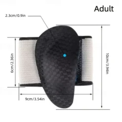 Adjustable Arch Support Brace with Cushioned Pads for Foot Pain Relief - Ideal for Plantar Fasciitis and Everyday Comfort