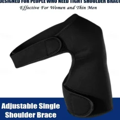 Adjustable Elastic Shoulder Support, Compression Back Brace Strap, Back Posture Corrector For Outdoor Fitness Accessories For Men And Women