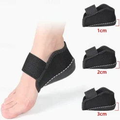 Adjustable Heel Lifts for Foot Support – Comfortable Orthopedic Insoles with 1-3cm Height Adjustment for Men and Women