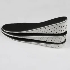 Adjustable Height Increase Insoles – Invisible Heel Lift Inserts for Men and Women, Breathable Shock-Absorbing Pads for Sneakers, Boots, and Everyday Shoes