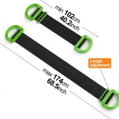 Adjustable Lifting Moving Strap Furniture Moving Straps for Furniture, Boxes, Mattress, Construction Materials and Heavy, Supports Up to 220 Lbs