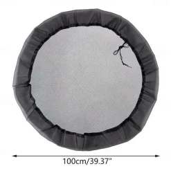 Adjustable Mesh Cover For Rain Barrel, Anti Falling Leaves Filter Screen, Gardening Supplies