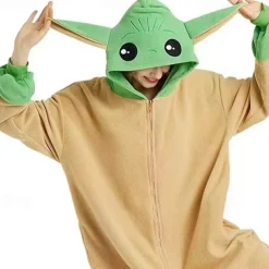 Adults' Animal Onesie Costume Carnival Costume Cartoon Onesie Pajamas Kigurumi Pajamas Funny Costume For Men and Women Carnival New Year Cartoon