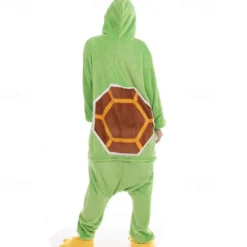 Adults' Animal Onesie Costume Carnival Costume Turtle Onesie Pajamas Kigurumi Pajamas Funny Costume For Men and Women Carnival New Year Cartoon
