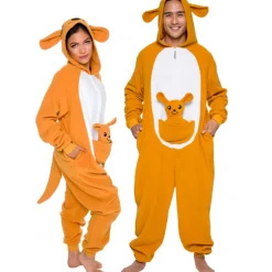Adults' Cartoon Group Costume Nightwear Onesie Pajamas Carnival Costume Animal Onesie Pajamas Kigurumi Pajamas Funny Costume For Men and Women Carnival Cartoon
