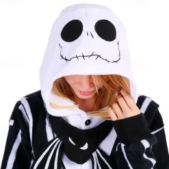 Adults' Character Nightwear Onesie Costume Carnival Costume Unicorn Cat Onesie Pajamas Kigurumi Pajamas For Men and Women Carnival Cartoon